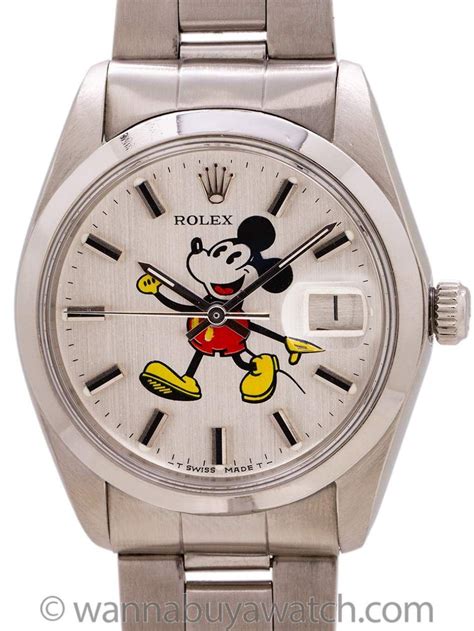 rolex mickey mouse dial|disney rolex mickey mouse.